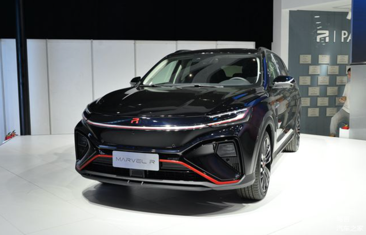 marvel r作为纯电动中大型suv,采用纯电集智设计理念,前脸采用"环宇之