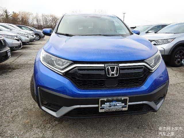 2020款本田crv,蓝色涂装非常有档次,皮实耐用
