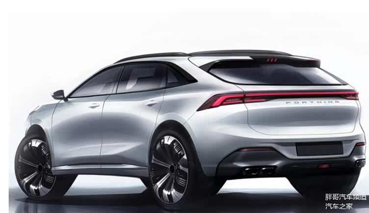 东风风行sx5g概念车官图发布定位紧凑型轿跑suv