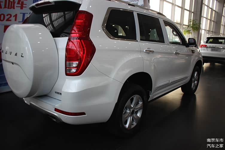 2021款哈弗h9到店实拍前脸硬朗霸气越野范儿十足配20t