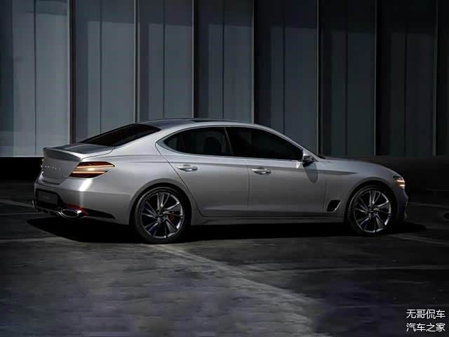 颜值更像跑车全新捷尼赛思g70官图发布10月份于韩国首发