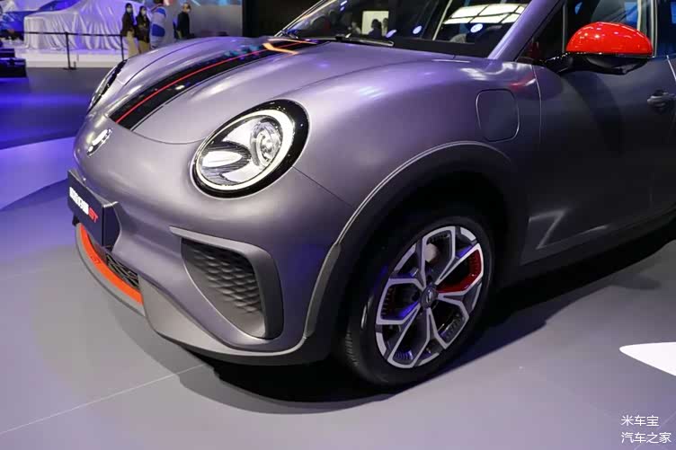 大眼萌的"欧拉好猫gt"动感亮相2020北京国际车展