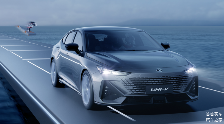 引力系列的首款轿车 长安uni-v官图发布_车家号_发现车生活_汽车之家