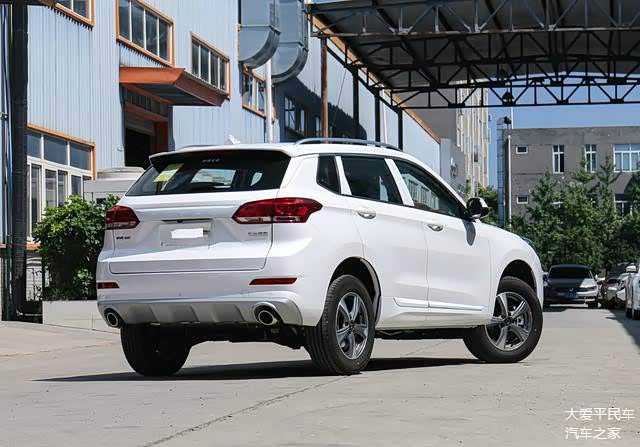 全新哈弗h6coupe混动谍照曝光沿用家族式设计