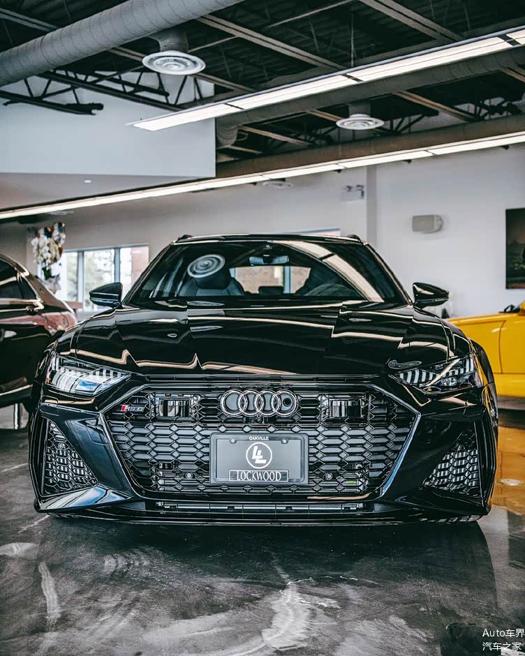 最帅还是抵挡不住瓦罐的诱惑黑武士奥迪rs6avant降临