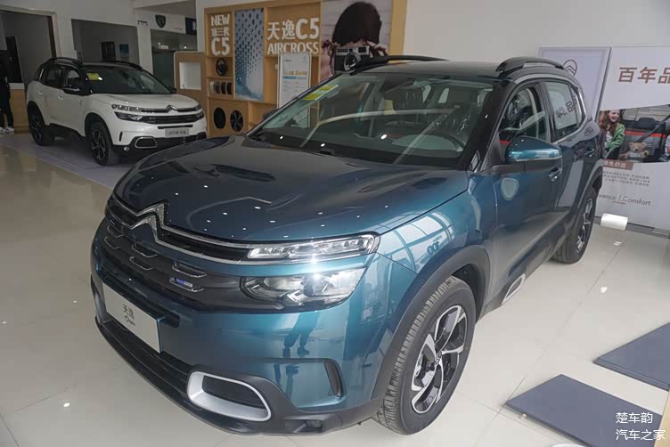 2021款东风雪铁龙天逸c5 aircross到店实拍,外观运动,价格降了_车家号