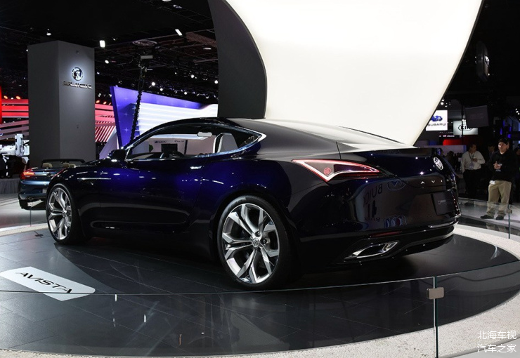 双门四座的别克avista新轿跑比宝马5系还漂亮搭载30tv6动力