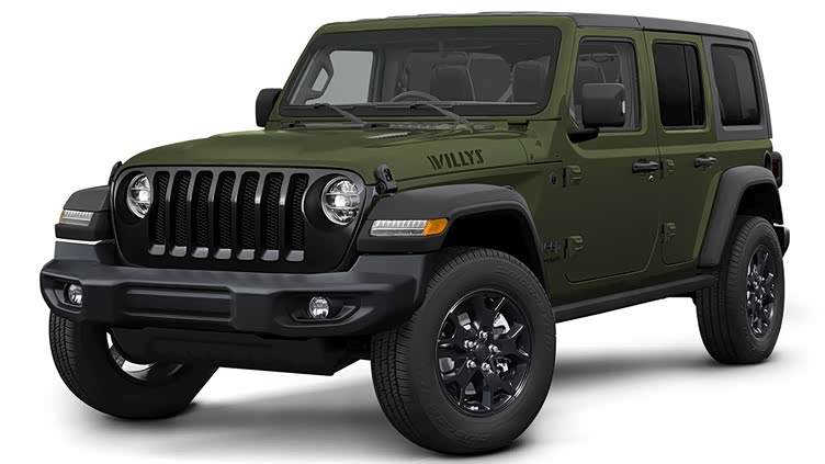 jeep推出牧马人威利斯特别版限量300辆将9月4日正式发售