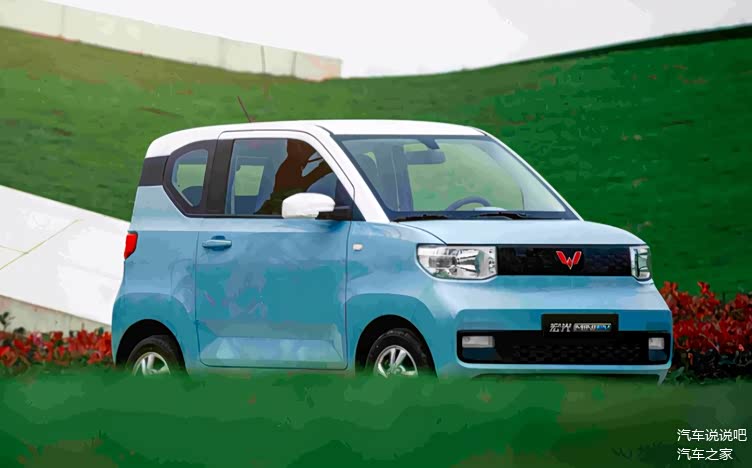 五菱小神车再出新款minievcabrio拉风小敞篷