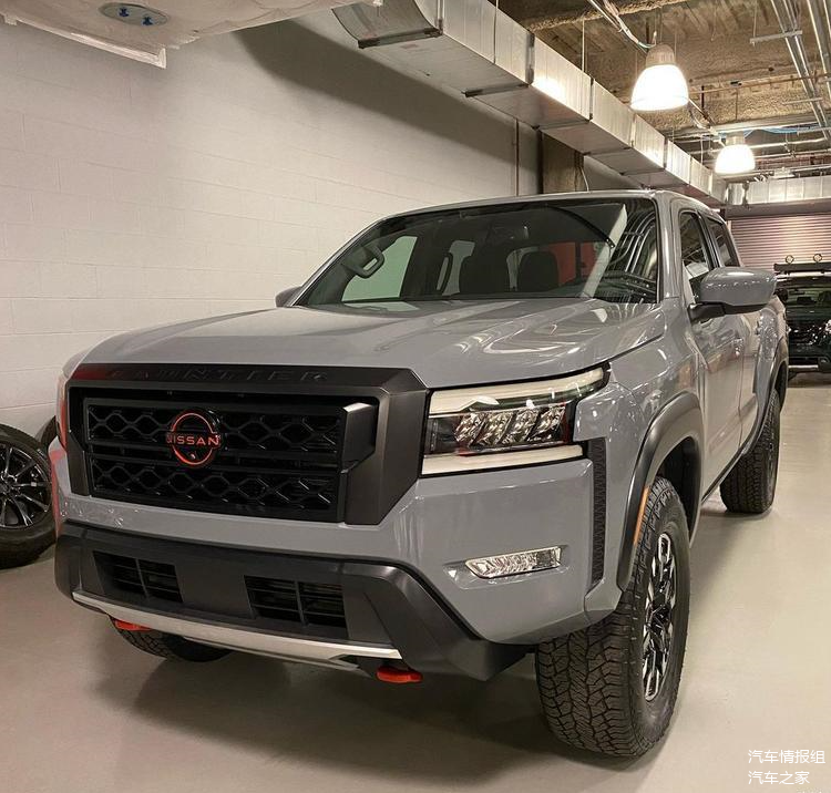外观霸气全新日产frontier皮卡海外实车