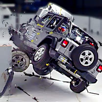 日产nissanleaf驾驶侧25小截面碰撞测试