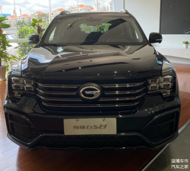 探店2021款广汽传祺gs8外观硬派大方20t动力强劲价格降了