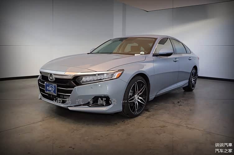 美版,新款本田雅阁,造型很有运动感,颜值高
