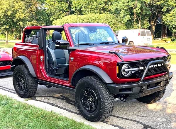 全新福特bronco实车,三门版的设计加_车家号_发现车生活_汽车之家