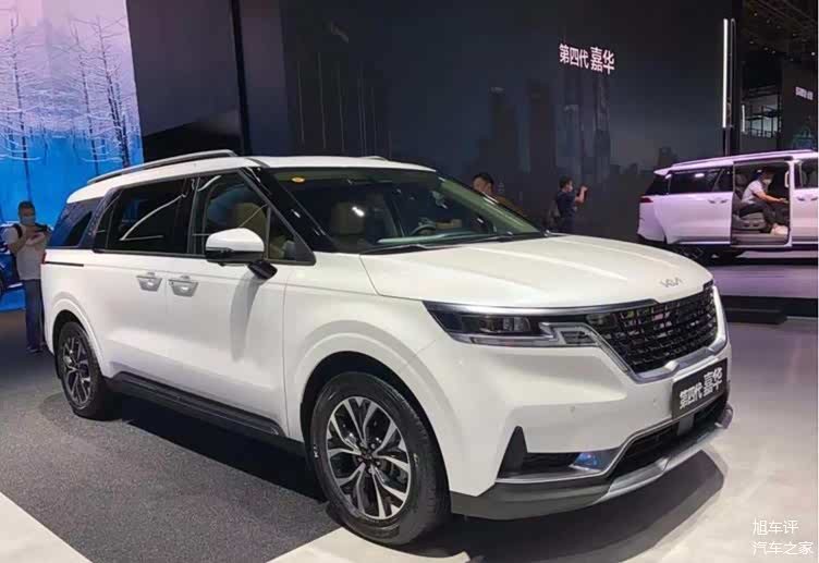 成都车展多图实拍国产第四代起亚嘉华mpv