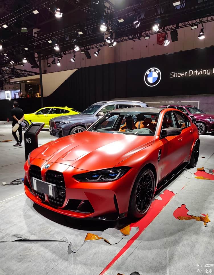 2021年成都车展宝马m3雷霆版实车亮相
