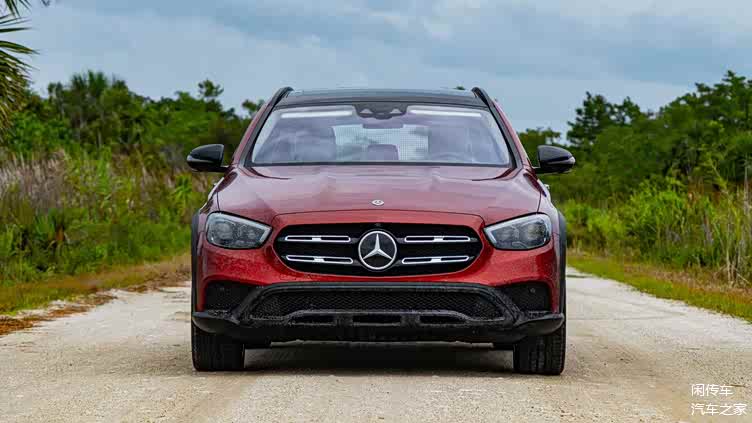 强烈的跨界风格中期改款奔驰e450allterrain实拍图发布