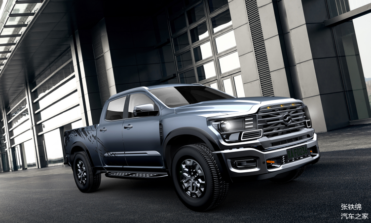 国产皮卡狠角色车宽超2米外观霸气性能彪悍中兴大g来袭