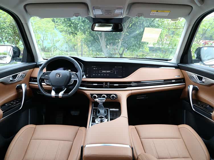 内饰增加新配色,长安cs95年度小改款变化不大_车家号_发现车生活_汽车