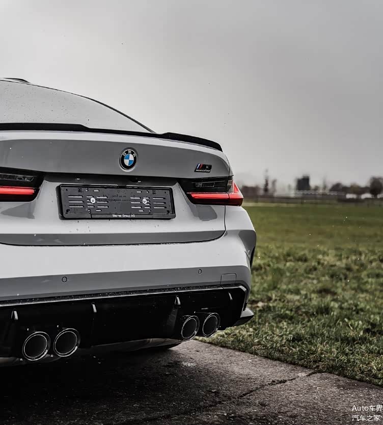 优雅运动的设计宝马m3雷霆版水泥灰配色回头率高