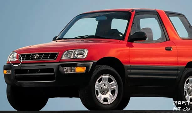 全新丰田rav4双门版图片曝光或搭载20l发动机