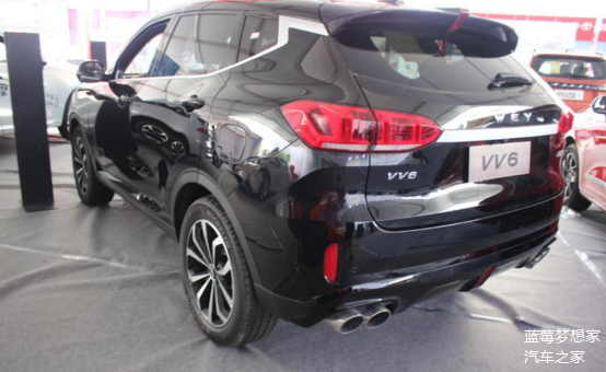 2021款长城weyvv6实车到店动感外观四出排气20t动力直降15万