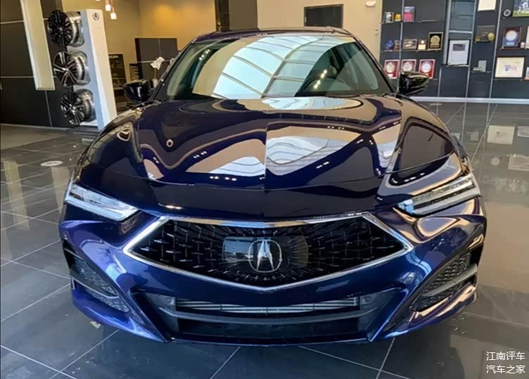 全新讴歌tlx实车海外到店标配20t10at动力不逊奥迪a4l