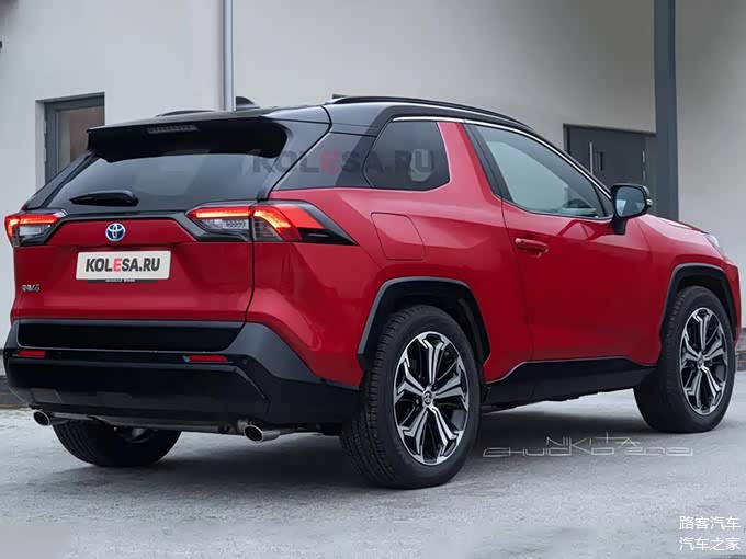 全新丰田rav4双门版图片曝光或搭载20l发动机