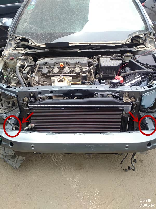 上几张图,便于对此位置进一步了解,红圈的位置就是梁头,也称吸能盒