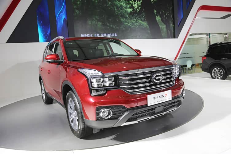 传祺gs7,20万级别都市suv,车展实拍!_车家号_发现车生活_汽车之家