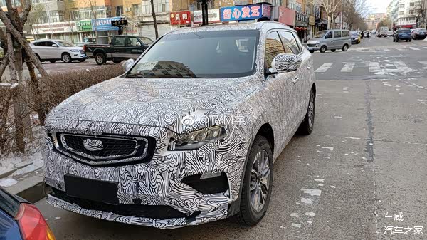 【吉利全新博越谍照曝光,外观更硬朗/有望_车家号_发现车生活_汽车之