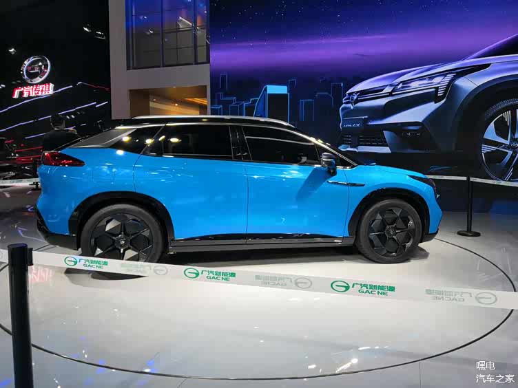 综合续航 600km,广汽新能源 aion lx 亮相 2019 上海车展
