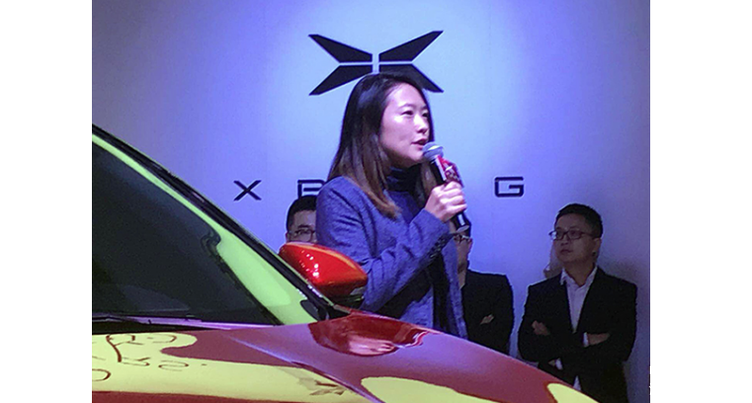 "小鹏汽车副总裁谷俊丽如是说.