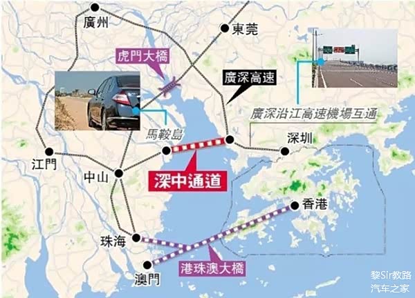 不怕虎门大桥塞车了番莞高速明年通车还要连接东莞10个镇区