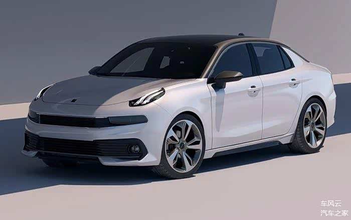 领克03官方设计图,一款很特别的轿车