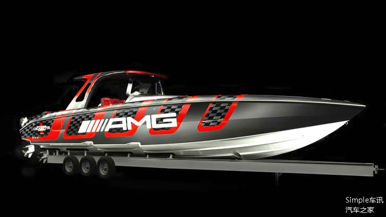 这台奔驰amg游艇,想要!