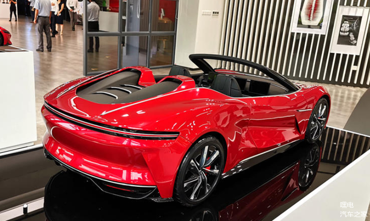 百公里加速29s比亚迪eseedgt敞篷版概念车造型曝光