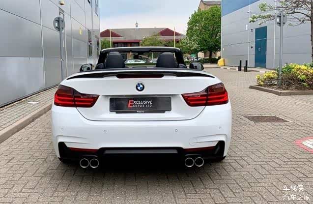 实拍宝马420i型敞篷车网友外观颜值太高了