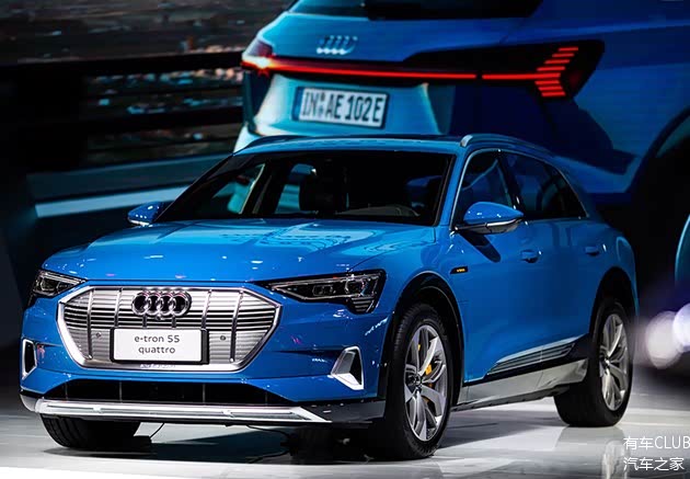 奥迪etronquattro亮相进博会2019年入华2020年国产