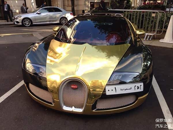 街拍大金龙布加迪veyron