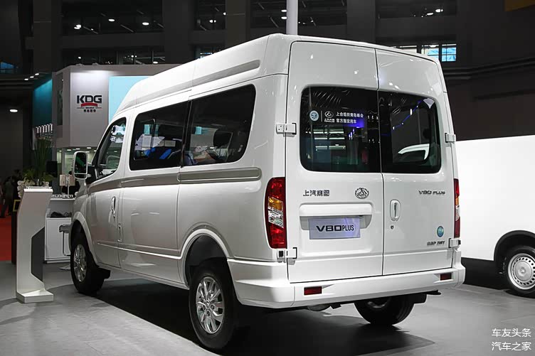 涵盖多类用车领域上汽大通v80plus上市售12982226万元